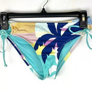 Hobie Girl’s Multicolored Side Tie Bikini Bottom Size 12